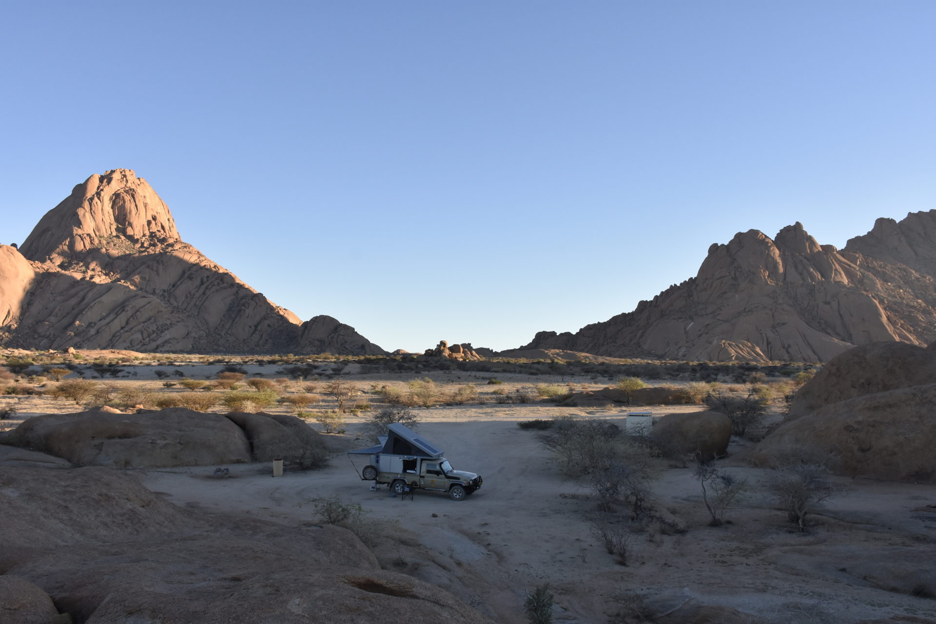 Bivouac au Spitzkoppe